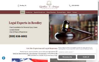 Cynthia Arroyo Attorney at Law website