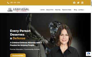 Leah Legal Criminal Defense Van Nuys website