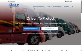 ASAP Insurance website