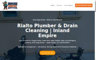 Drain Edge Rooter website