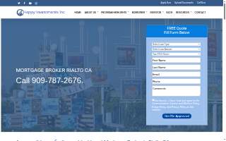 Happy Investments, Inc. Rialto CA website