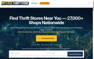 Thrift store of North Attleborough website