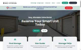Point Richmond Self Storage website