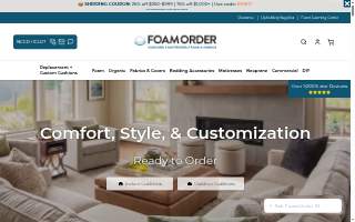 FoamOrder website