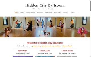 Hidden City Ballroom website