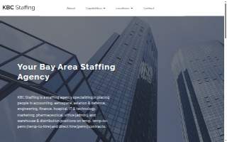 KBC Staffing website