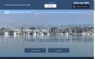 Mangosing Law Group website