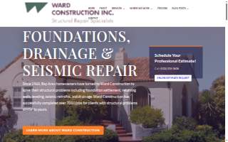 Ward Construction Inc website