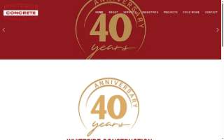 Whiteside Construction Corporation website