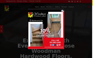 Woodman Hardwood Floors website