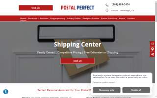 Postal Perfect website