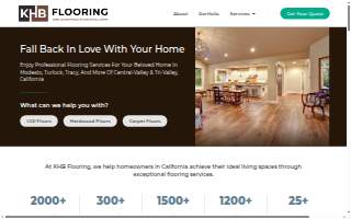 KHB Flooring website