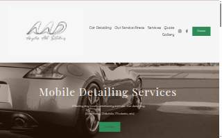 Anyelos Auto Detailing website