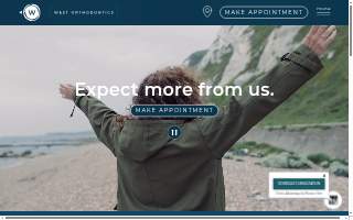 West Orthodontics of Riverbank website