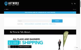 Artworx Print website