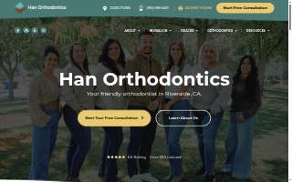 Han Orthodontics website