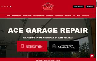 Ace's Garage Repair & Installation of Rocklin website