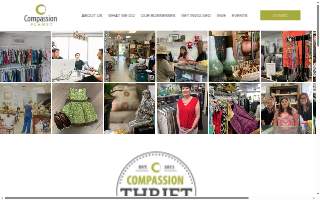 Compassion Planet Thrift Store website