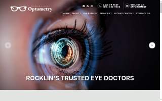 Stanford Ranch Optometry website