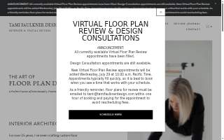 Tami Faulkner Design website