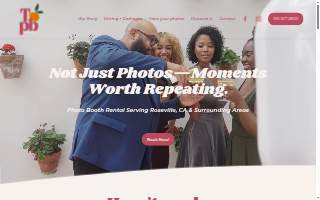 Tangerine Photo Booth of Rocklin website