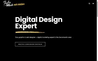 TaylorMade Web Creations website