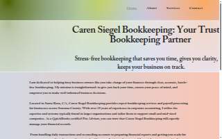 Caren Siegel Bookkeeping website