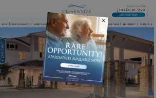 Clearwater at Sonoma Hills website
