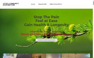 Cotati Community Acupuncture website