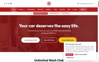Easy Breezy Car Wash website