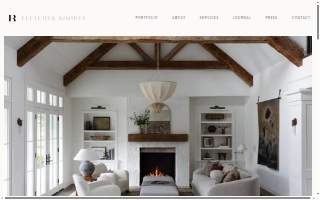 Fletcher Rhodes Interior Design website