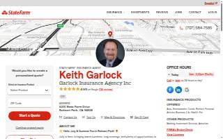Keith Garlock - State Farm Insurance Agent website