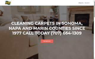 Kinco Carpet Cleaning and Upholstery website