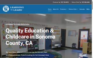 Learning To Learn Preschool website