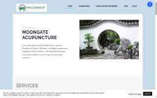 Moongate Acupuncture website