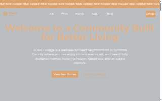 SOMO Village Event Center website