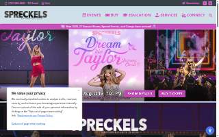 Spreckels Performing Arts Center website