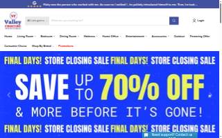 Valley Furniture website