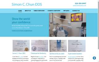 Chun Simon DDS website