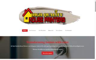 High Quality House Painters of Rosemead website