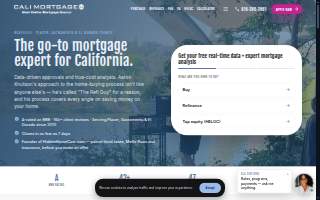 Cali Mortgage website