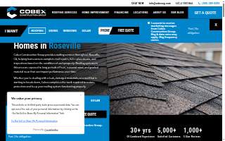 Cobex Construction Group of Roseville website
