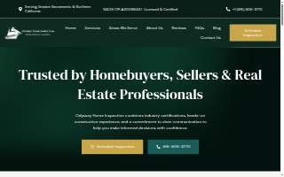 Odyssey Home Inspection Inc. website