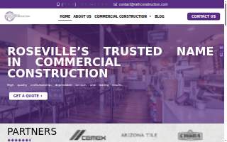 Ralh Construction website