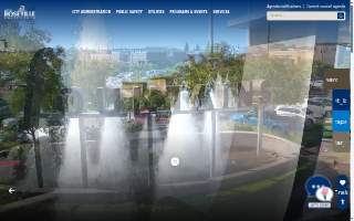 Roseville Passport Center website