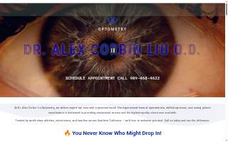 Alex Corbin Liu, OD website