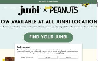 Junbi Matcha & Tea website
