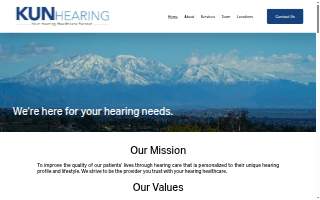 Kun Hearing of Rowland Heights website