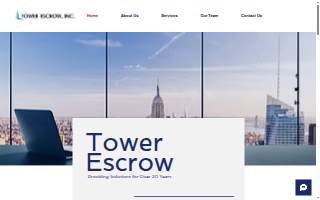 Tower Escrow Inc website