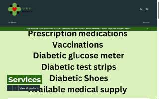 URS Pharmacy website